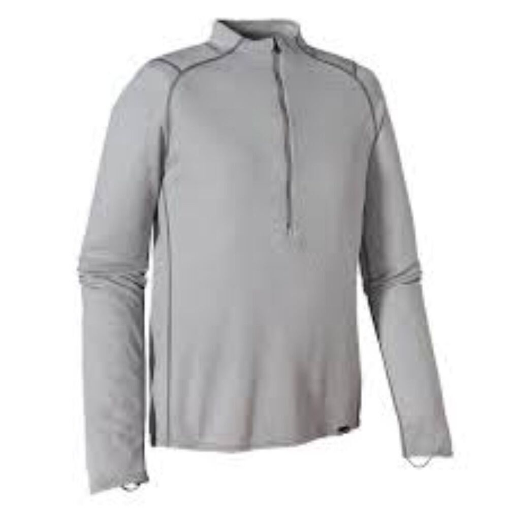 Patagonia Men's Capilene Lightweight Quarter-Zip light gray M